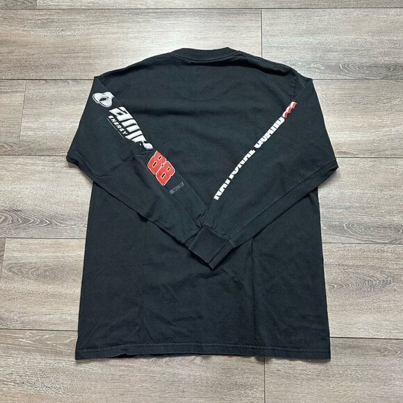 Dale Earnhardt Jr Nascar Long Sleeve T-Shirt Chase Size L Graphic Logo Y2K 2006 - Picture 2 of 5